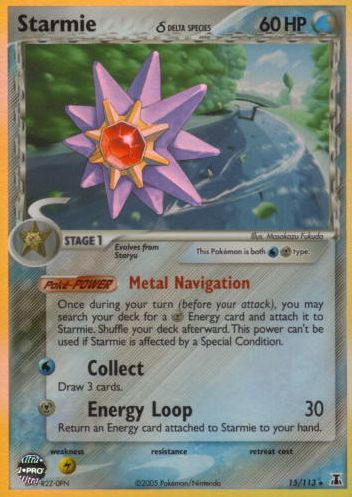Starmie (Delta Species) (EX Delta Species Nintendo)
